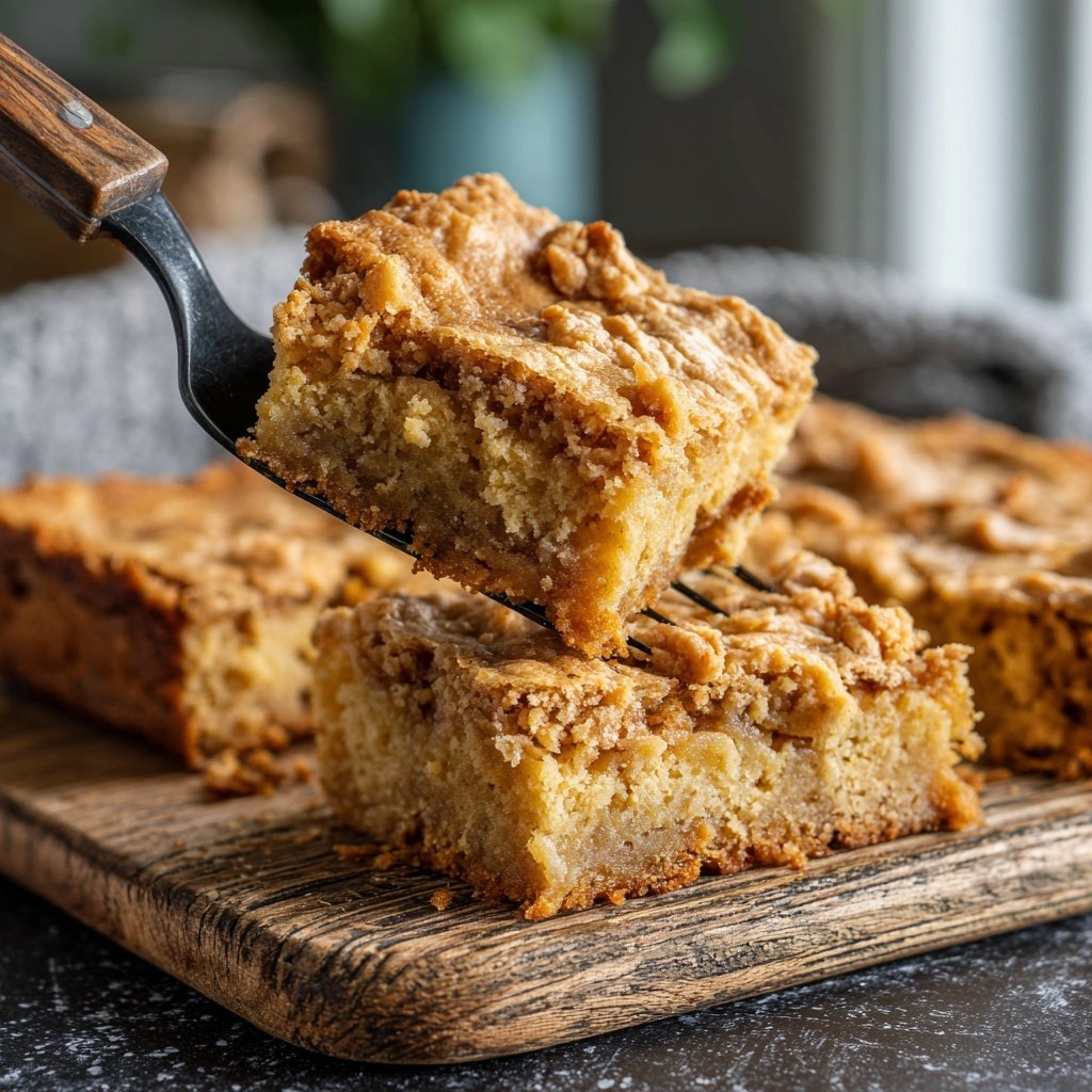 Chewy Cottage Cheese Blondies