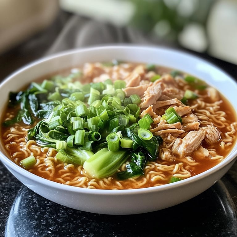 Easy Chicken Ramen Soup