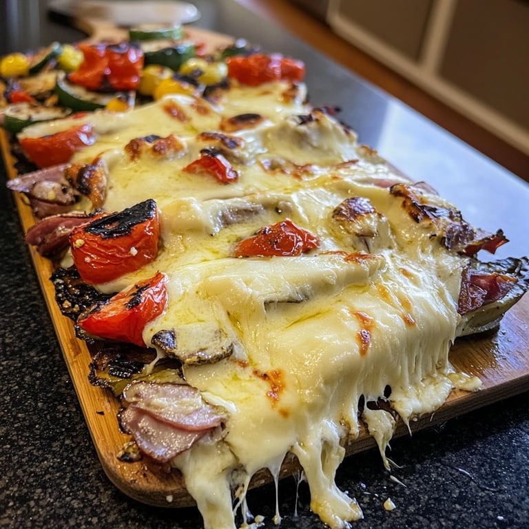 Raclette Party Ideas with Vegetables and Meats