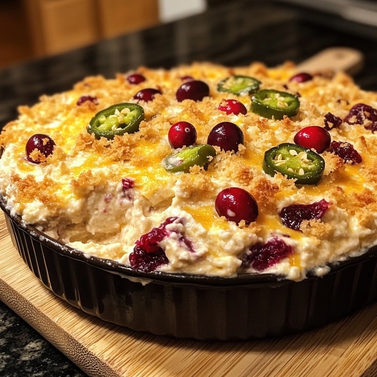Quick Cranberry Jalapeno Dip
