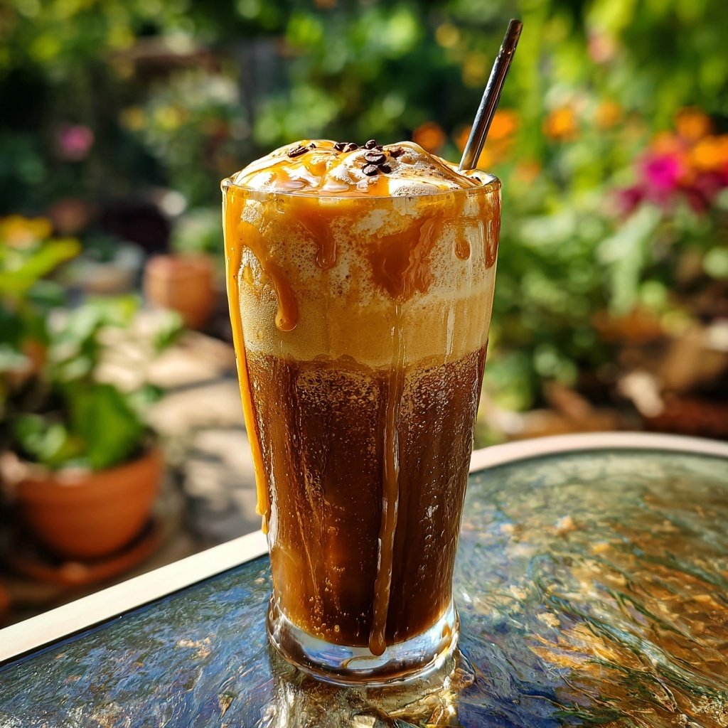 Vietnamese Coffee Vanilla Frappe