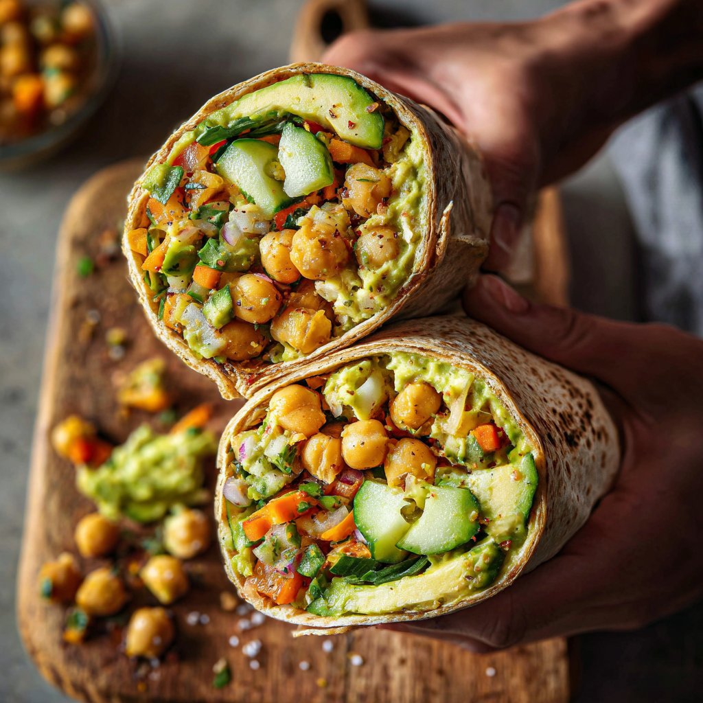 Trader Joe's Chickpea Salad Wrap