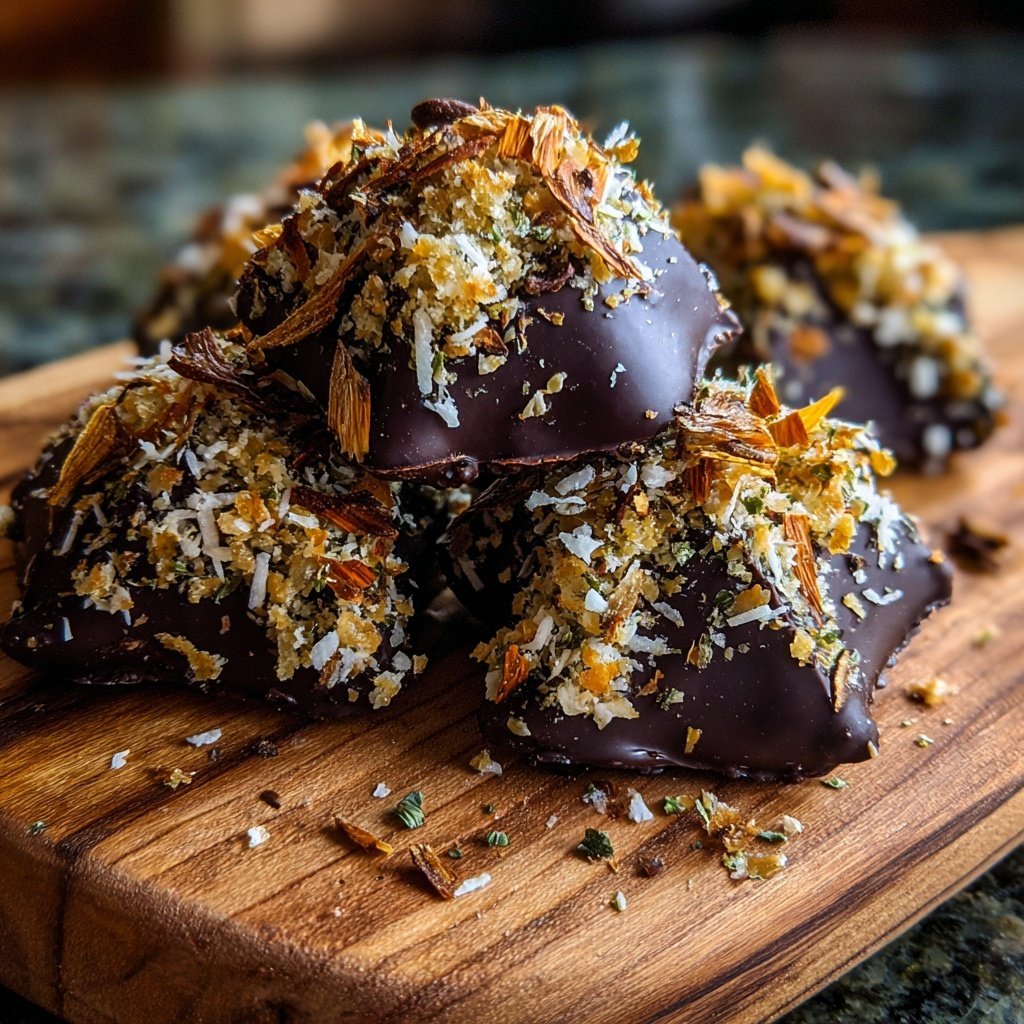 Chocolate-Covered Dandelion Petals