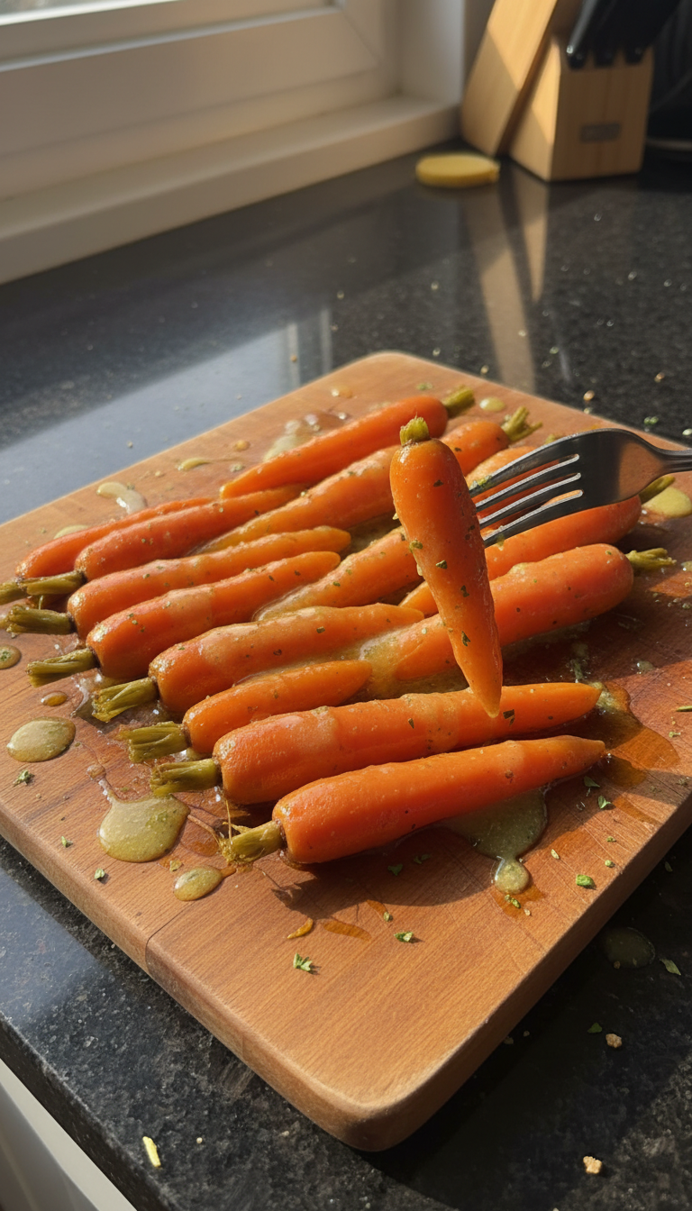 Limoncello Glazed Carrots