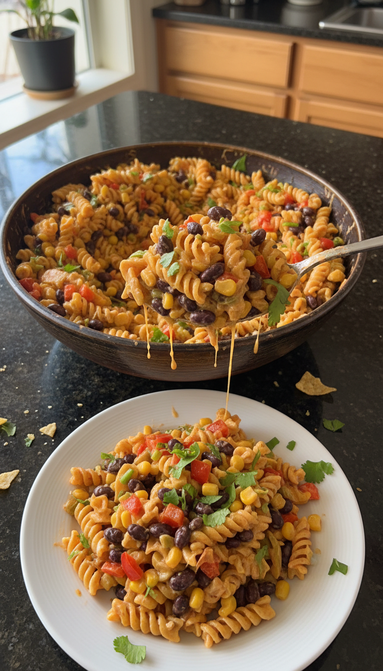 Taco Pasta Salad Bowl Bliss