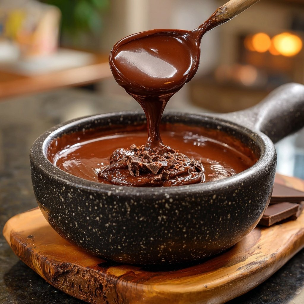 Spicy Chocolate Chipotle Fondue