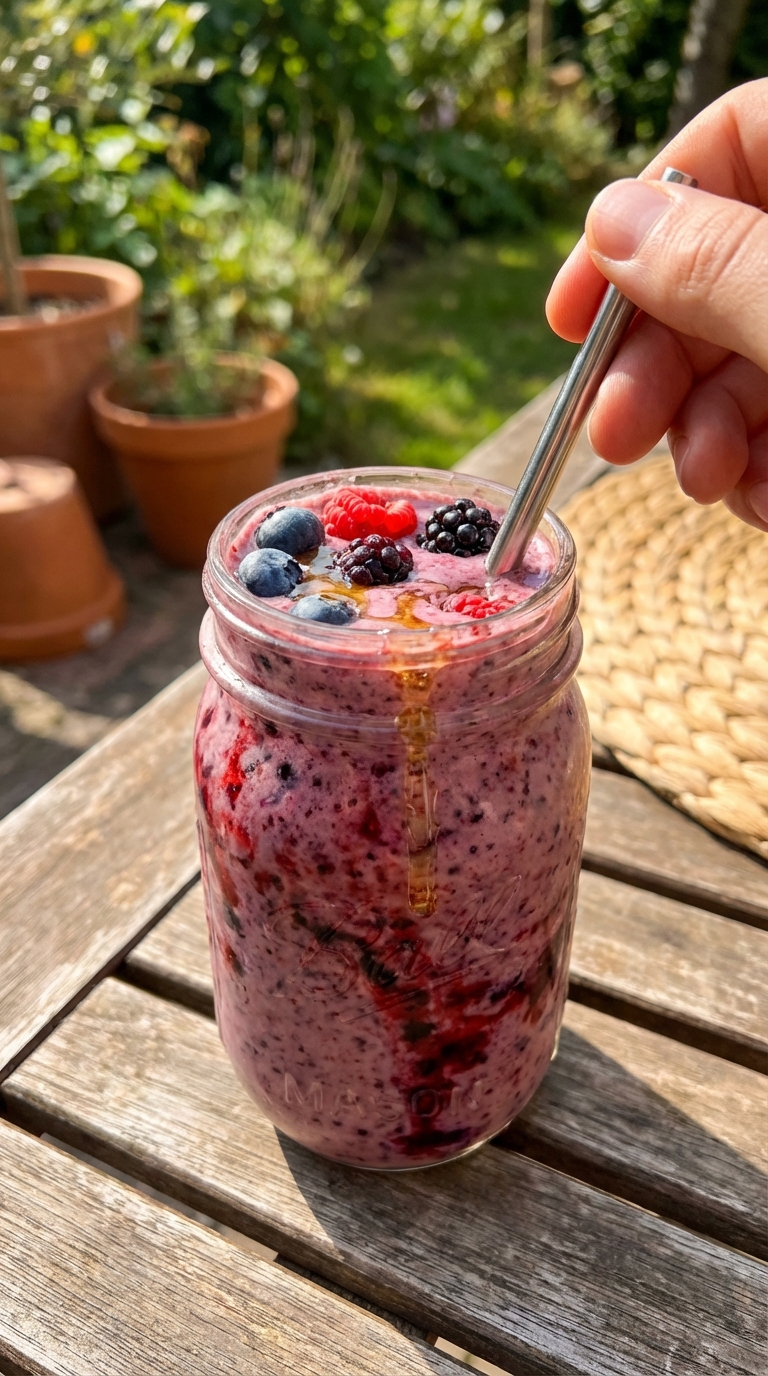 Berry Blast Protein Smoothie