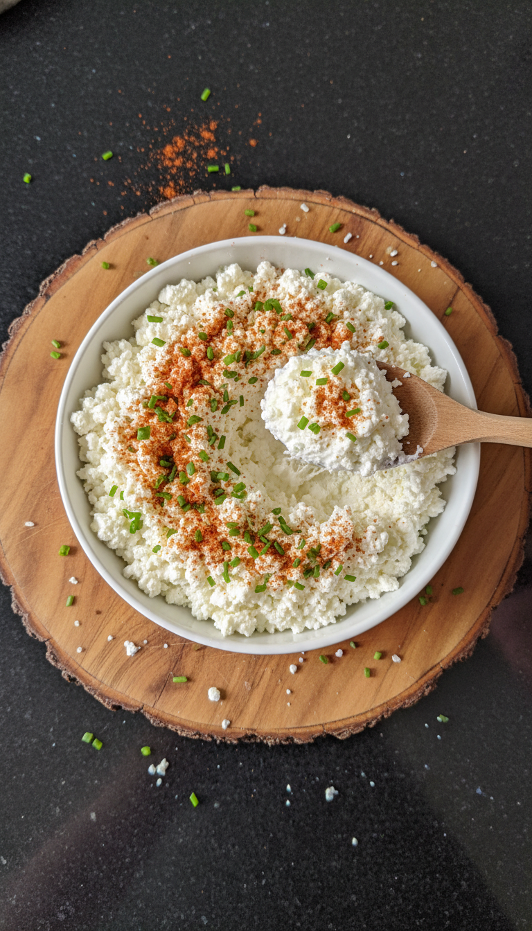 Cottage Cheese with Spices