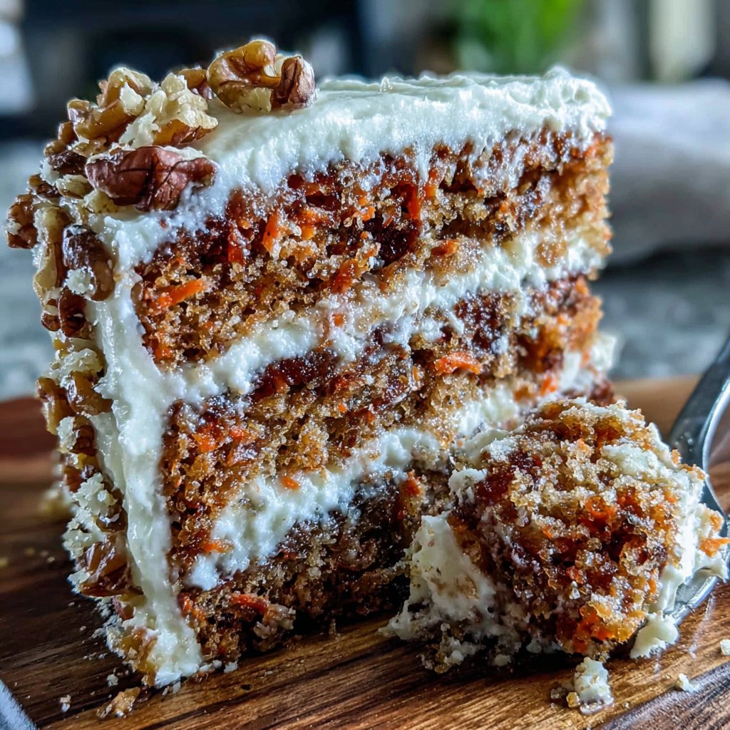 Carrot Cake with Cream Cheese