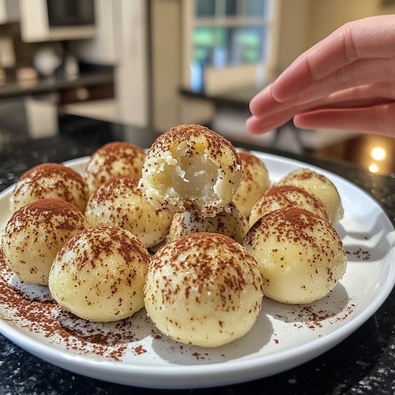 Marzipan Potato Balls