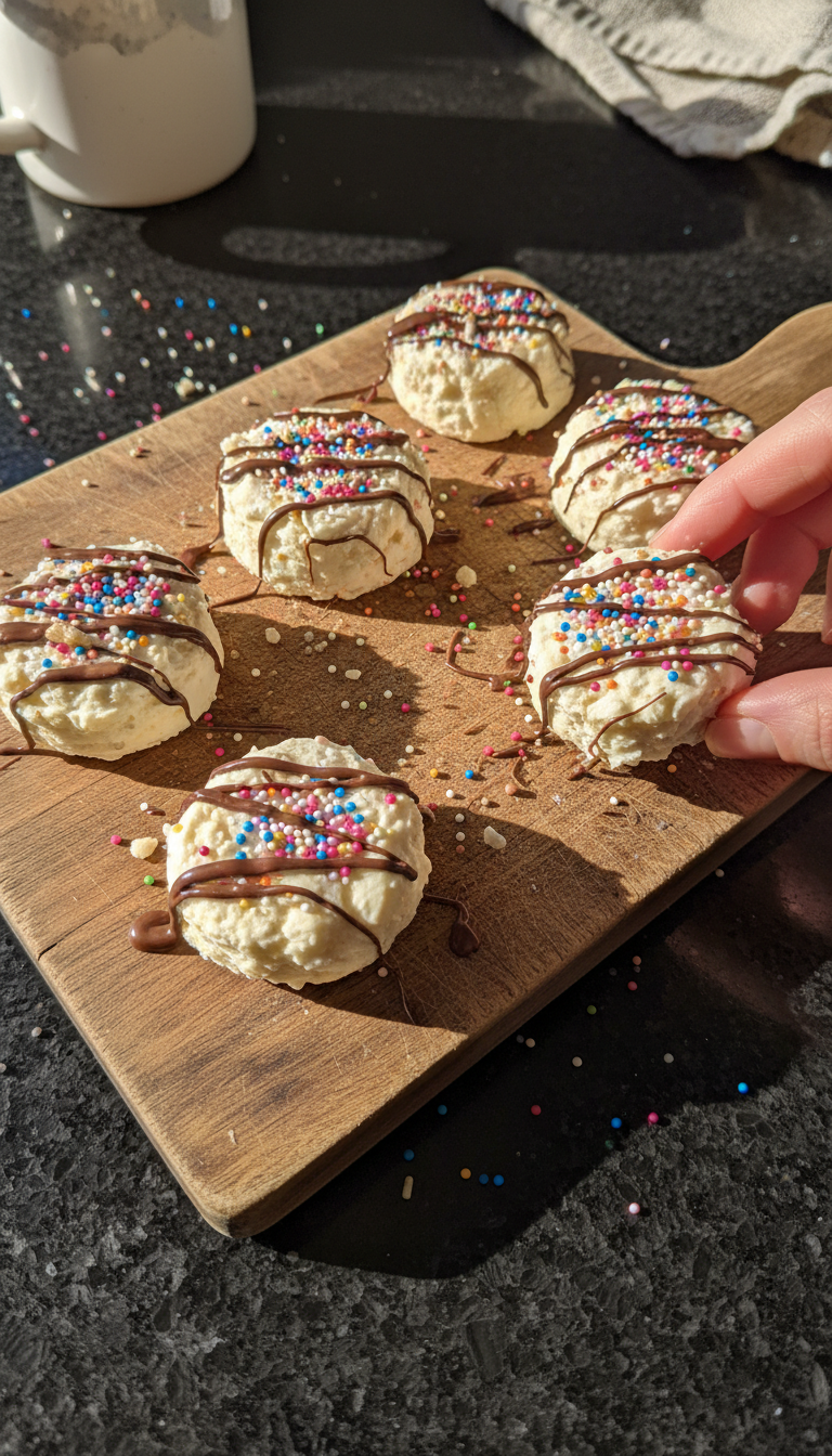 Frozen Yogurt Fudge Bites