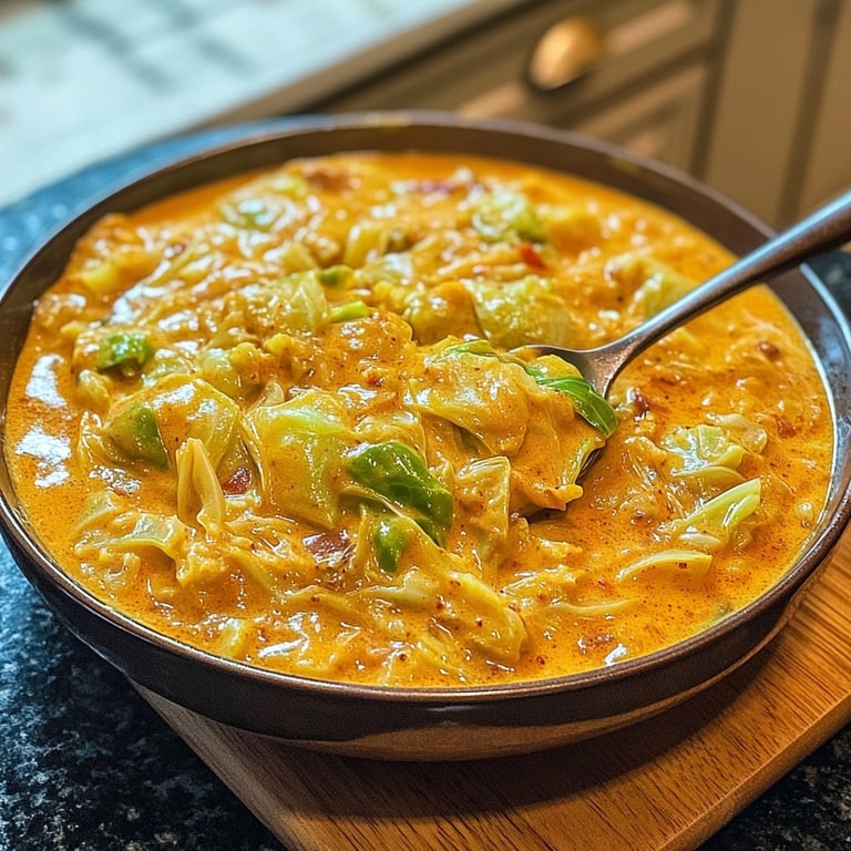 Creamy Cabbage Curry