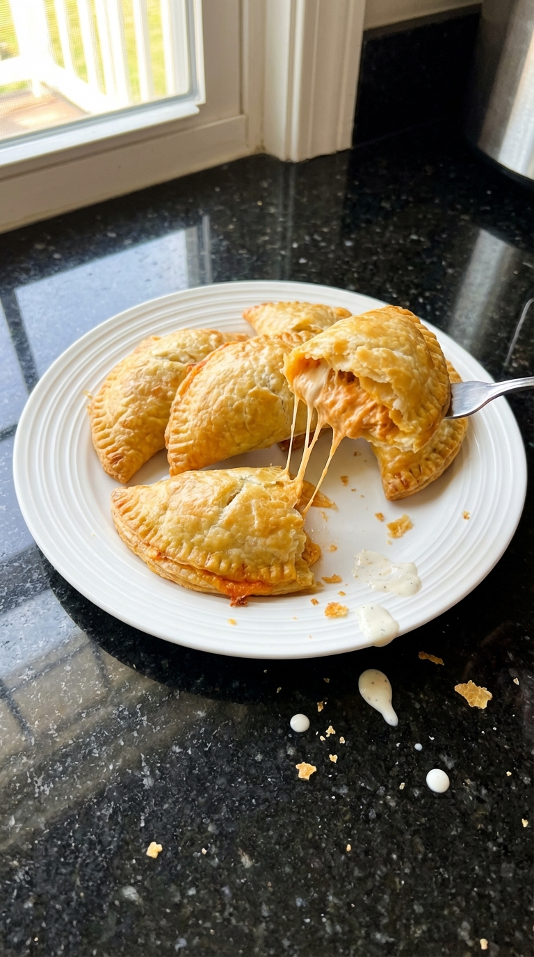 Game Day Buffalo Chicken Empanadas
