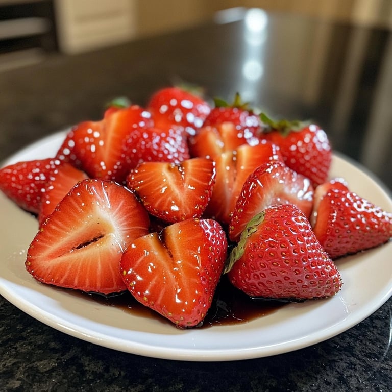 Nigella Balsamic Strawberries Recipe