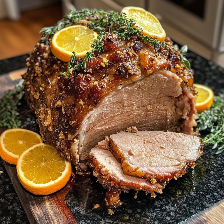 Holiday Crown Pork Roast